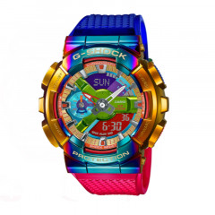 g-shock metal bezel analog digital
